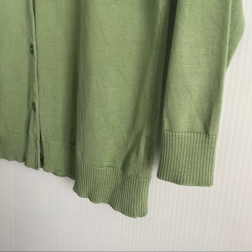 Pendleton Silk Cardigan Button Down Front - image 5